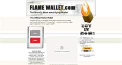 Desktop Screenshot of flamewallet.com